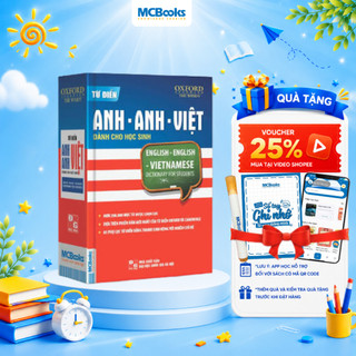 Sách - Từ điển Anh-Anh-Việt dành cho học sinh - MCBooks