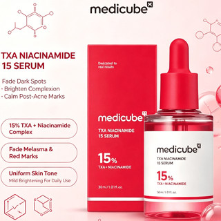 medicube TXA+Niacinamide 15% Glow Facial Serum 30ml