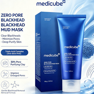 Mặt medicube Zero Pore Mặt nạ | Se khít lỗ chân lông | Mặt nạ đất sét làm mát 100g