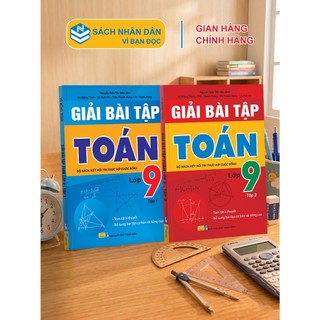 Sách - Combo 2 Cuốn Giải Bài Tập Toán 9 - Bộ Sách Kết Nối Tri Thức Với Cuộc Sống - ndbooks