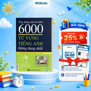 Sách - Ứng Dụng Siêu Trí Nhớ 6000 Từ Vựng Tiếng Anh Thông Dụng Nhất