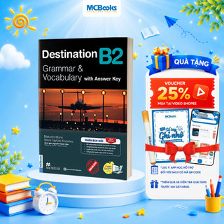 Sách - Destination B2 Grammar and Vocabulary (Kèm Đáp Án) Tặng Audio và bài tập thực hành MCBooks