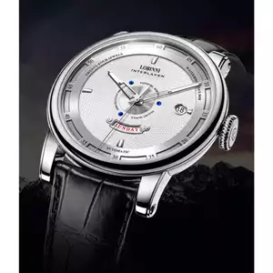 Đồng Hồ Nam Chính Hãng Lobinni LB18071G-D3 Full Box Chống Nước Kính Sapphire Dây Da (Máy Cơ Tự Động)
