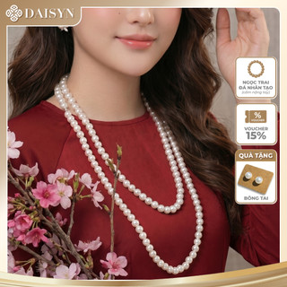 [ DAISYN ] N678 dây chuyền áo dài, vòng cổ áo ngũ thân, dây chuyền áo tấc 150cm ngọc trai nhân tạo sang trọng