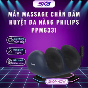 Máy Massage Chân Bấm Huyệt Đa Năng Philips PPM6331 - Bảo Hành 24 Tháng