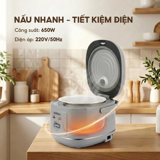 Nồi Cơm Điện Goldsun GRC5007 Dung Tích 1.8L Công Nghệ 3D Nấu Cơm Thơm Ngon Lòng Nồi Phủ Chống Dính