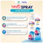 Xịt mũi VNP SprayBaby nước muối sinh lý vệ sinh mũi hàng ngày thông mũi làm sạch dịch nhầy an toàn cho trẻ sơ sinh