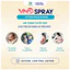 Xịt mũi VNP SprayBaby nước muối sinh lý vệ sinh mũi hàng ngày thông mũi làm sạch dịch nhầy an toàn cho trẻ sơ sinh