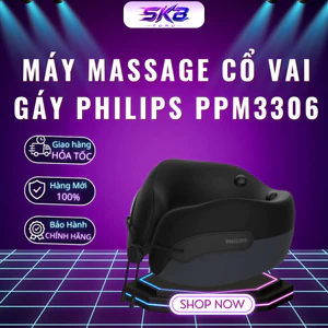 Máy Massage Cổ Vai Gáy PHILIPS PPM3306 - Công nghệ sóng rung Vibwave - Bảo Hành 24 Tháng
