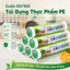 Cuộn 50/100 túi đựng thực phẩm tự huỷ sinh học chất liệu PE bảo vệ môi trường 2 size