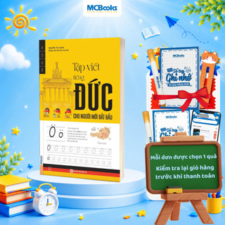 Sách - Tập Viết Tiếng Đức Dành Cho Người Mới Bắt Đầu