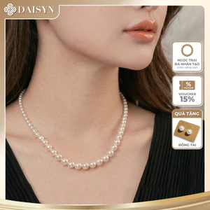 N741 chuỗi hạt ngọc trai mang áo dài dây chuyền ngọc trai nhân tạo sang trọng cho nữ