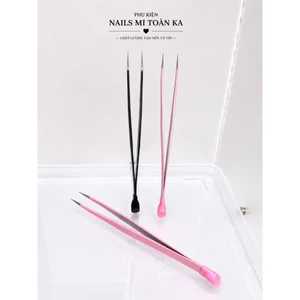 Nhíp Nail 2 Đầu - Nhíp Gắp Đá, Gắp Charm, Dụng Cụ Nail Art