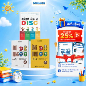 Sách - Bộ sách Giải Mã Hành Vi DISC, Ứng Dụng DISC Để Thấu Hiểu Từng Người Xung Quanh Bạn - Bizbooks