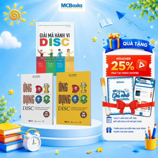 Sách - Bộ sách Giải Mã Hành Vi DISC, Ứng Dụng DISC Để Thấu Hiểu Từng Người Xung Quanh Bạn - Bizbooks