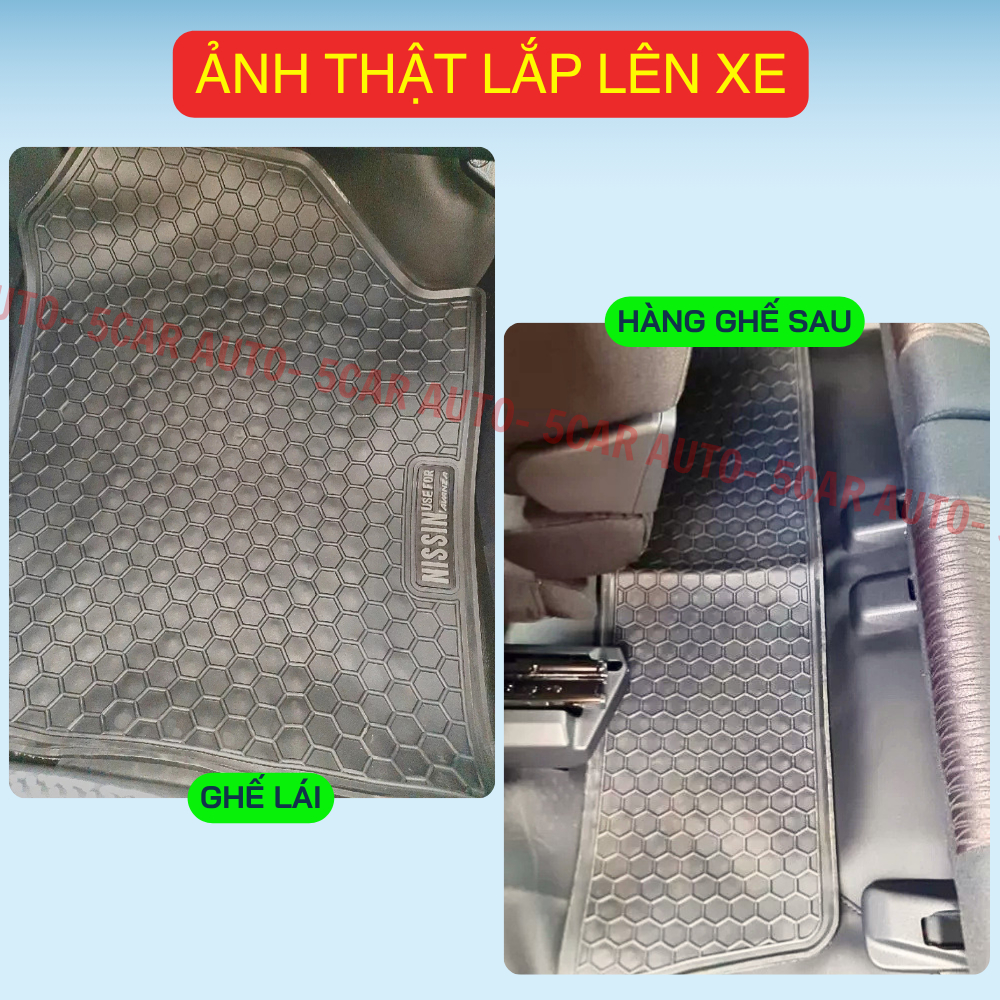 Thảm Lót Sàn Cao Su Xe TOYOTA AVANZA 2021-NAY - Cao su đúc Không Mùi , Vừa Khít Form Xe- Chống Nước, Dễ Dàng Lắp Đặt