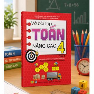 Sách - Vở Bài Tập Toán Nâng Cao 4 - Biên soạn theo chương trình GDPT mới - ndbooks