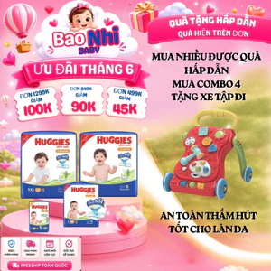 Tã/bỉm Quần HUGGIES SKINCARE gói lẻ size M106/L104/XL88/XXL80 tinh chất tràm trà, thoáng mát cho da