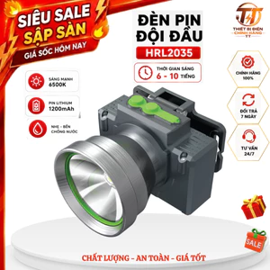 Đèn pin đội đầu, đèn đội đầu pin sạc Roman 4W 6W siêu sáng dùng khi mất điện