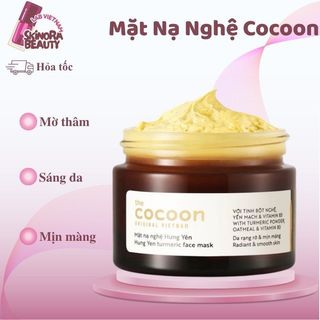 Mặt Nạ Nghệ Cocoon Hưng Yên Giúp Sáng Da Mờ Thâm Mặt Nạ Nghệ Hưng Yên Cocoon 30ml - Skinora Beauty
