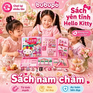 【Kuromi DIY Sách Yên Tĩnh】Cho Bé Trai Bé Gái, Xé Ra Là Dán, Rèn Kiên Nhẫn, Quà Sinh Nhật