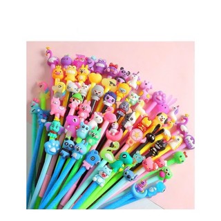 Bút Gel Hoạt Hình Đầu Thú Cute Cho Học Sinh Sinh Viên Viết Mượt