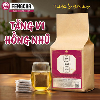 [Hồng ti , nở ngực] Trà tăng size vòng 1 hồng nhũ hoa Fengcha tăng 8cm sau 2 tháng bịch 30 gói lọc