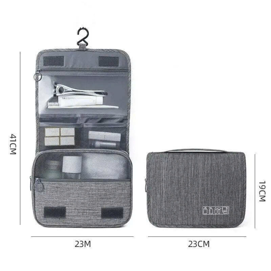 Túi Đựng Mỹ Phẩm Du Lịch Có Móc Treo ENODA HOME, Túi Đựng Đồ Vệ Sinh Cá Nhân, Có Thể Gấp Gọn, Nhiều Ngăn TUIMP002