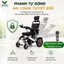 Xe Lăn Điện Lưng Thấp VA-XE081 Cao Cấp - Gấp gọn, An toàn cho Người Già & Người Bệnh(BẢO HÀNH 2 NĂM)