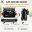 Xe Lăn Điện Lưng Thấp VA-XE081 Cao Cấp - Gấp gọn, An toàn cho Người Già & Người Bệnh(BẢO HÀNH 2 NĂM)