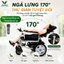 Xe Lăn Điện Lưng Thấp VA-XE081 Cao Cấp - Gấp gọn, An toàn cho Người Già & Người Bệnh(BẢO HÀNH 2 NĂM)