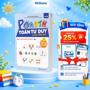 Sách - POMath-Toán tư duy cho trẻ em tập 2 - MCBooks