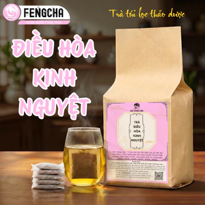 Trà điều hòa kinh nguyệt Fengcha giảm đau bụng, hết bế tắc kinh bịch 30 gói lọc