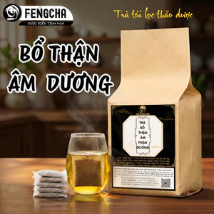 Trà bổ thận Fengcha bổ thận âm , bổ thận dương , cân bằng âm dương trong thận bịch 30 gói lọc