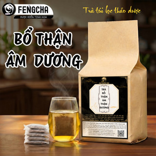 [BỔ THẬN ÂM DƯƠNG] Trà bổ thận Fengcha bổ thận âm , bổ thận dương , cân bằng âm dương trong thận bịch 30 gói lọc