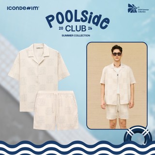 [SUMMER COLLECTION] Set Đồ Ngắn Nam ICONDENIM Lazy Fish, Vải Dệt Linen Thoáng Mát SEID0108