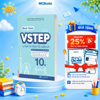 Sách - VSTEP Mock Tests – Bộ 10 Đề Luyện Thi Tăng Tốc Điểm Số