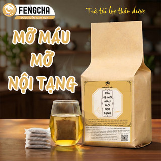 [Hạ mỡ máu] Trà hạ mỡ máu cholesterol, giảm mỡ nội tạng Fengcha đào thải ra ngoài toàn bộ mô mỡ xấu trong ngũ tạng