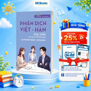 Sách - Phiên dịch Việt - Hàn thực chiến cùng các chủ đề thông dụng
