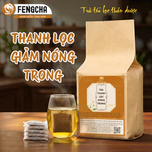 Trà thanh lọc cơ thể, giảm nóng trong Fengcha thanh nhiệt, thải độc gan , dạ dày, thận bịch 30 gói lọc