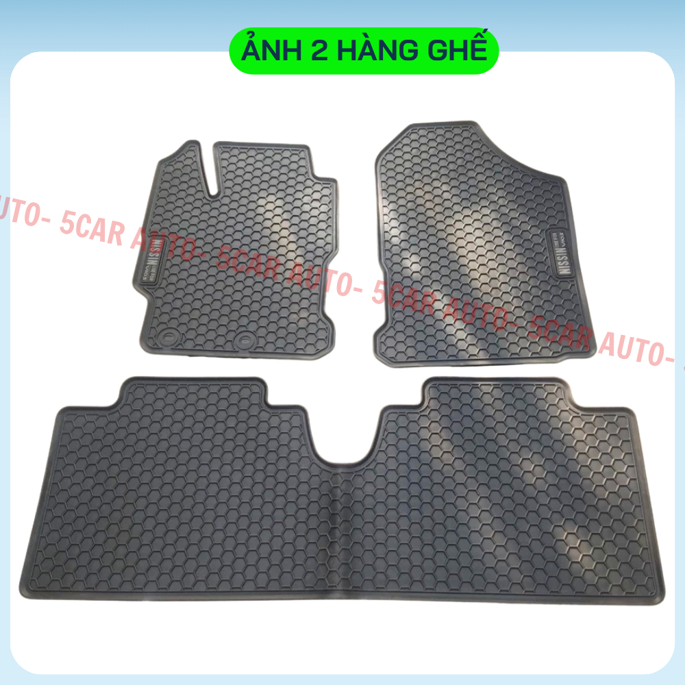 Thảm Lót Sàn Cao Su Xe TOYOTA VIOS 2014-NAY NISSIN - Cao su đúc Không Mùi , Vừa Khít Form Xe- Chống Nước, Dễ Dàng Lắp Đặ