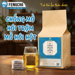 [Mồ hôi tay chân] Trà chống mồ hôi hột, mồ hôi chân tay Fengcha bịch 30 gói lọc