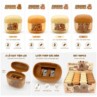 Gọt bút chì Capybara(ngẫu nhiên) đáng yêu tiện dụng cho học sinh sinh viên