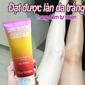 Kem dưỡng Cao cấp Five Grains trắng da 200ml Niacinamide Alpha-Arbutin Tự Nhiên Trắng Da Cấp Tốc