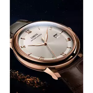 Đồng Hồ Nam Chính Hãng Lobinni LB14003G Full Box Chống Nước Kính Sapphire Dây Da (Máy Cơ Tự Động)