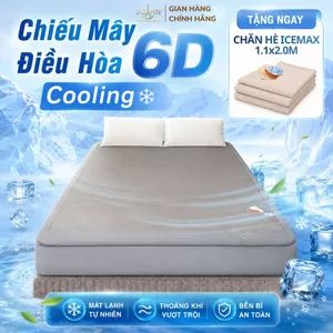 Chiếu mây điều hòa cao cấp chun bọc 6D Cooling chính hãng Lasante nhiều màu, làm mát đa tầng, thoáng khí