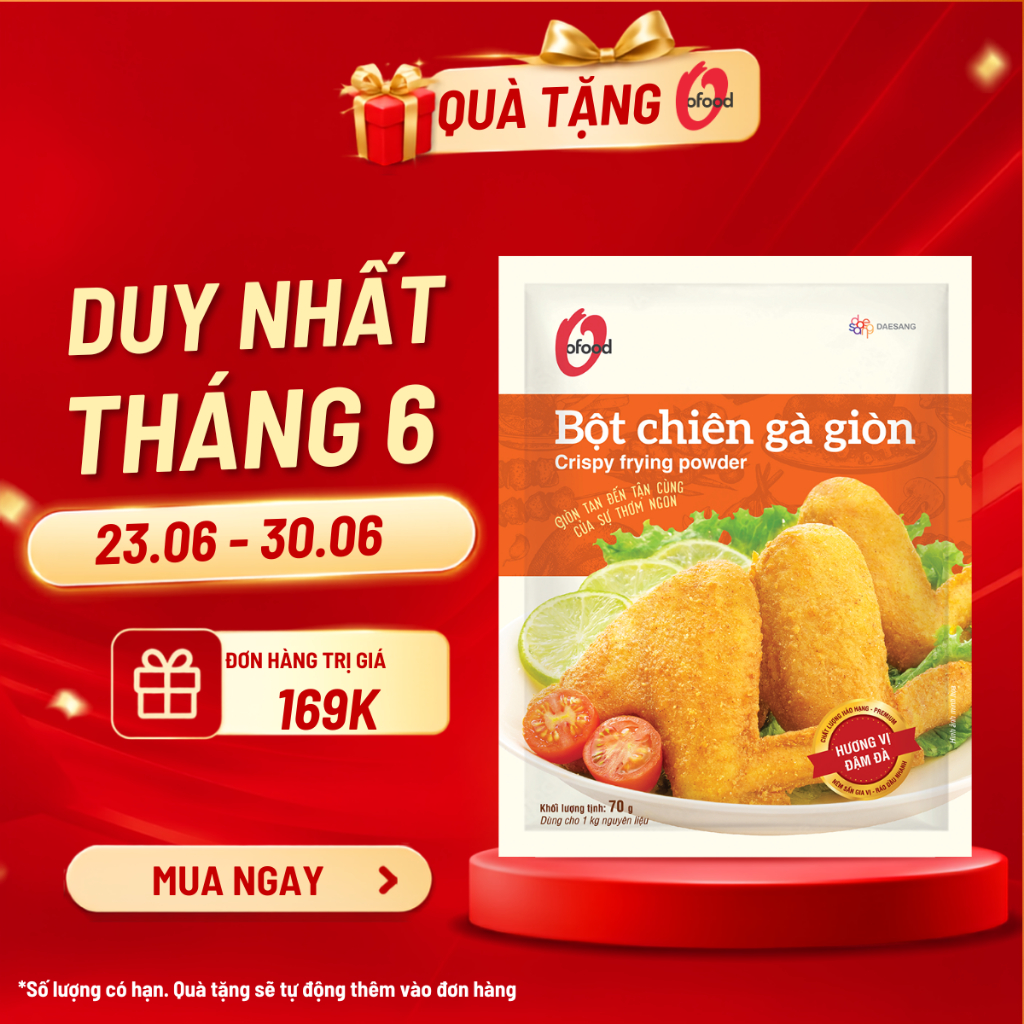 QUÀ TẶNG BẤT KÌ TỪ NHÀ O'FOOD