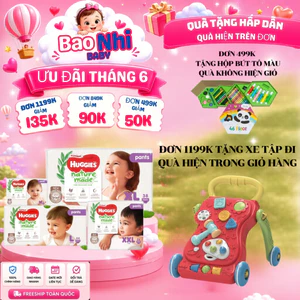 Tã Quần Huggies Nature Made gói lẻ Size M / L / XL / XXL / XXL,Thấm hút tốt 2 lớp giữ an toàn cho da