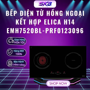 Bếp điện từ hồng ngoại kết hợp Elica H14 EMH7520BL-PRF0123096 - Bảo Hành 36 Tháng
