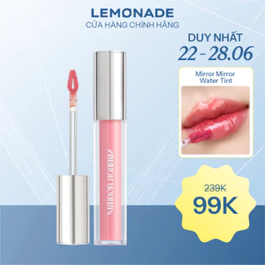 Son tint bóng không dính bền màu Lemonade Mirror Mirror Water Tint 4g